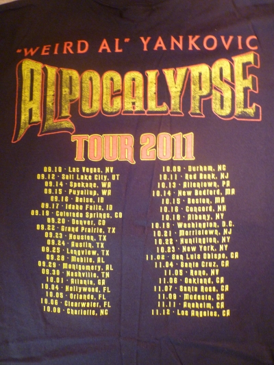Tour Shirt