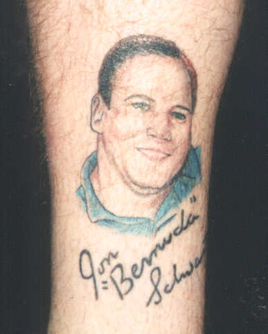 Jon 'Bermuda' Schwartz Tattoo