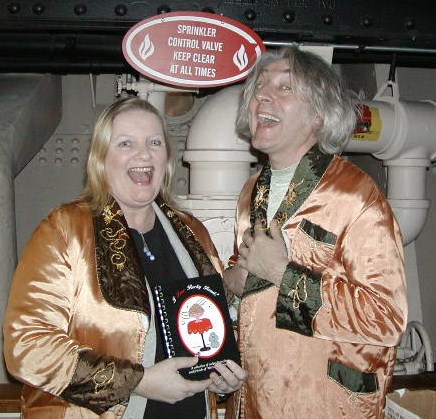 Vikki DeVries and Emo Philips