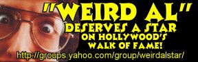 WeirdAlStar.com