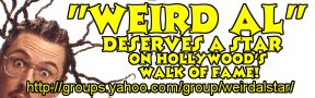 WeirdAlStar.com