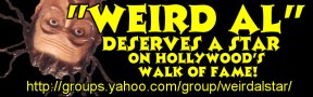 WeirdAlStar.com