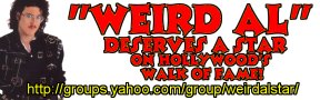 WeirdAlStar.com