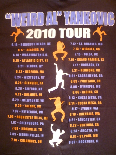 Tour Shirt