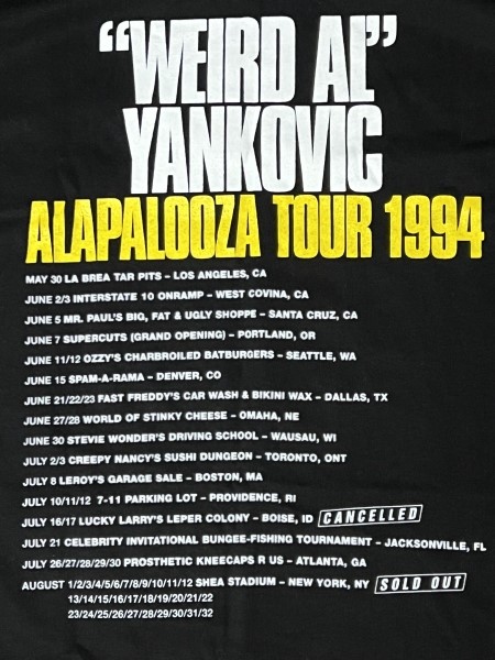 Tour Shirt
