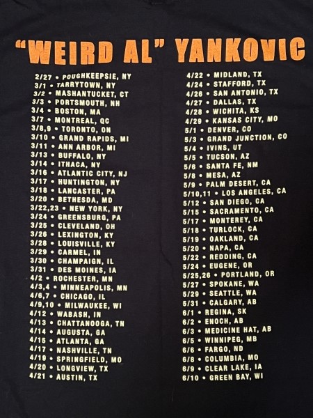 Tour Shirt
